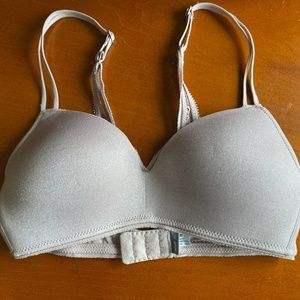 Aerie Wireless Push up Bra - 32C - GoldLace